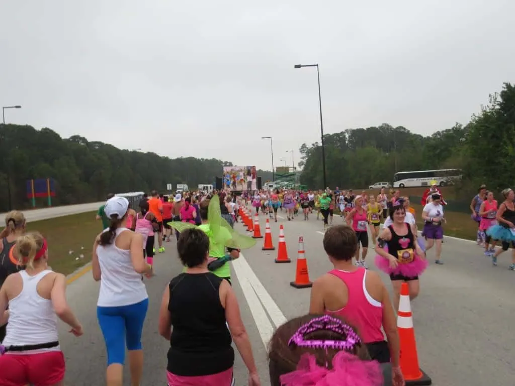 Disney Princess Half Marathon race course