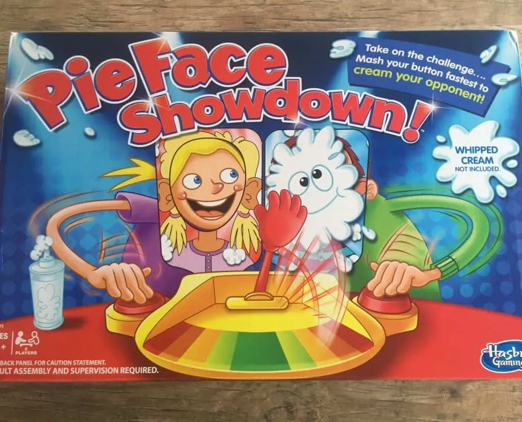 Pie Face Showdown Game Hasbro 2 Players Hilarious Family Fun for sale online