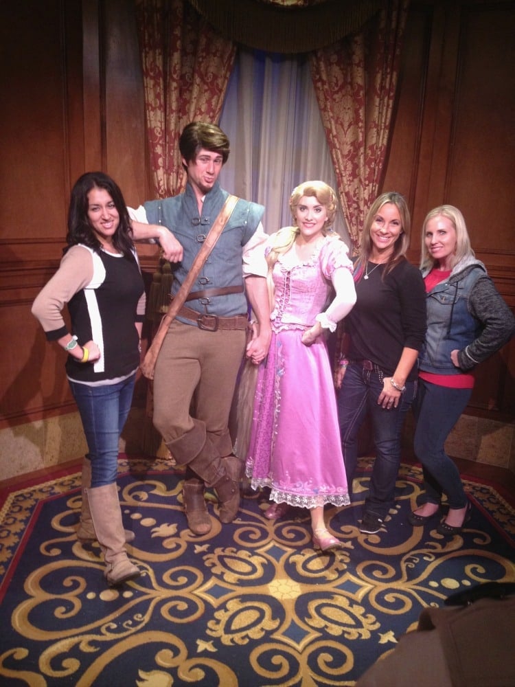 Meet and Greet with Flynn Rider at Mickey's Very Merry Christmas Party