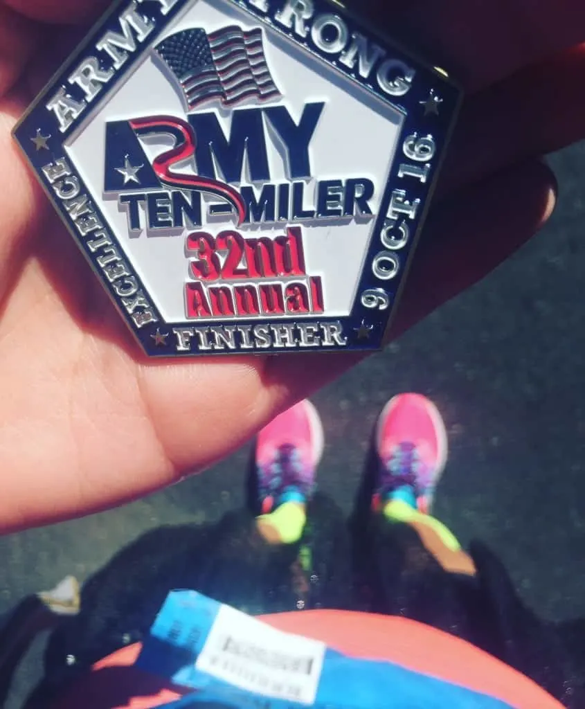 Army Ten Miler Finisher Coin
