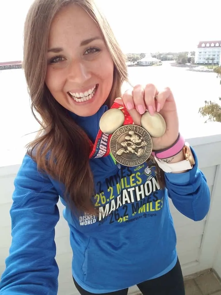 Walt Disney World Marathon Medal, Running with infertility