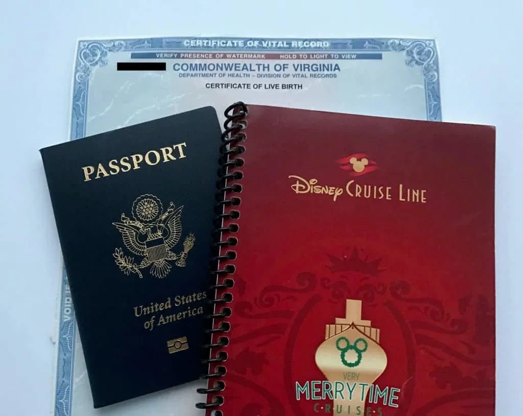 Disney Cruise Line Documentation requirements. Do you need a passport for a Disney Cruise?