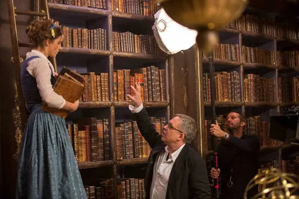 Bill Condon and Emma Watson work together in Beauty and the Beast.