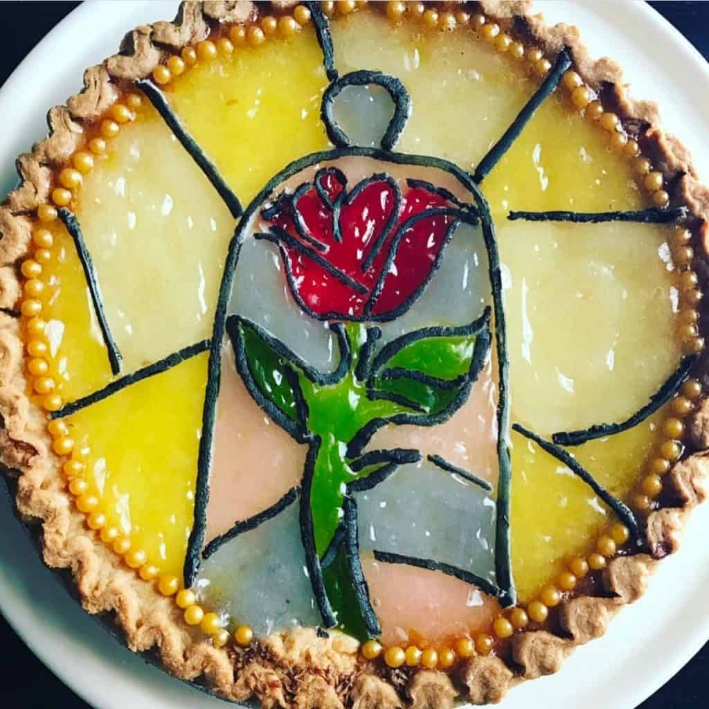 Simple Beauty and the Beast pie for Pi Day. Easy pie hacks for the baking challenged.
