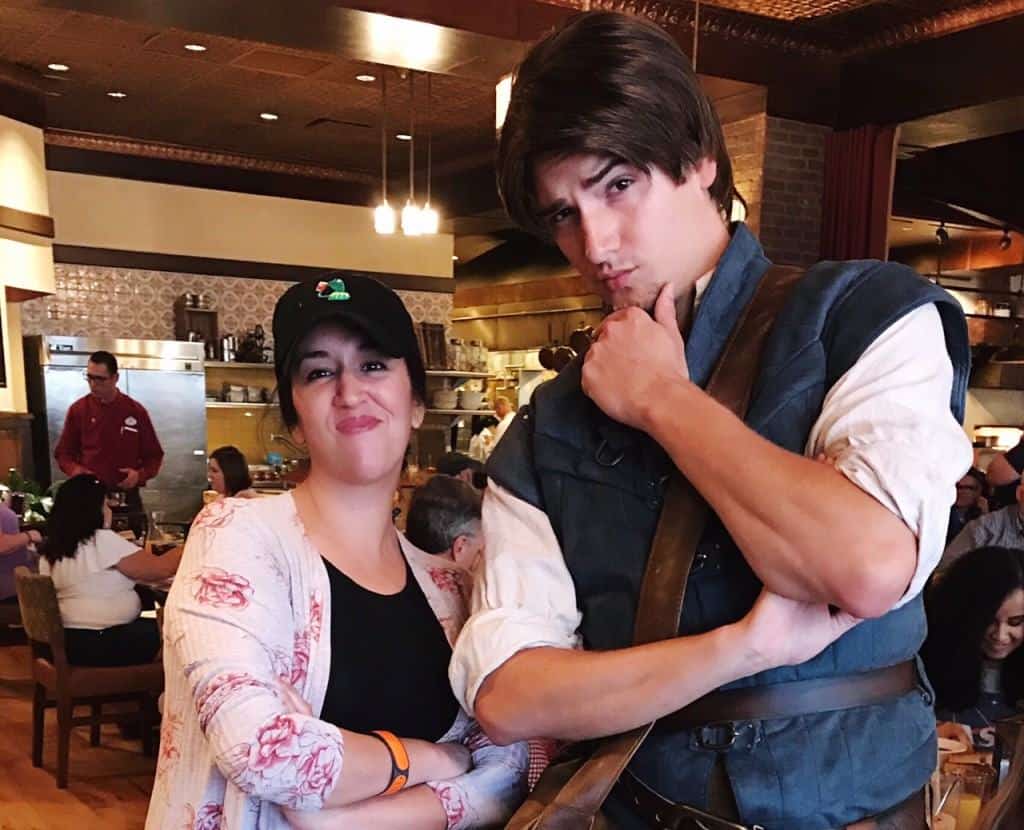 Meet Flynn Rider at the Bon Voyage Character Breakfast on Disney's BoardWalk.