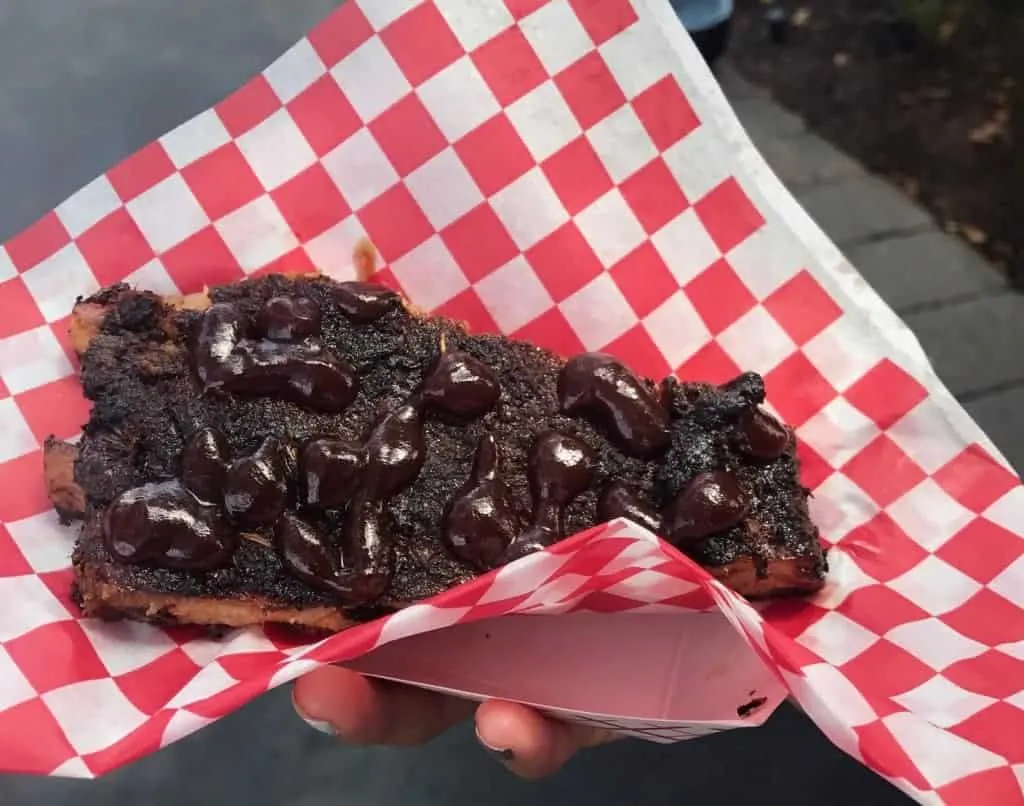 Try the ribs at Kings Dominion for the BBQ & brew fest!