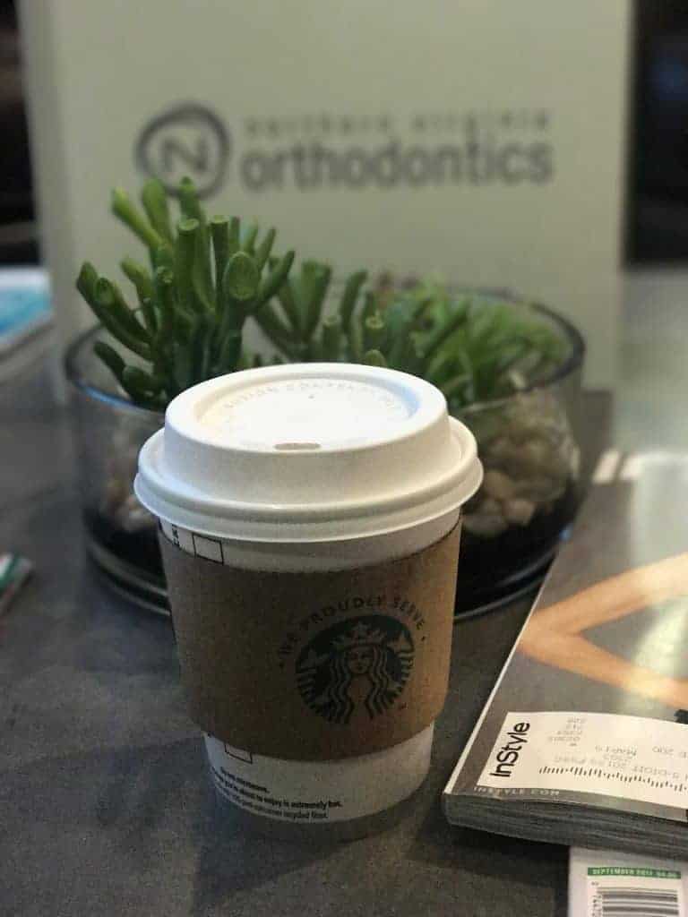 When you're a patient at Northern Virginia Orthodontics, you get free Starbucks!