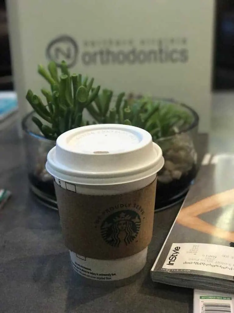 When you're a patient at Northern Virginia Orthodontics, you get free Starbucks!