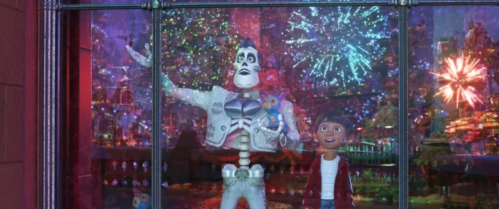 Check out the vibrant colors and imagery in the Land of the Dead in a Coco Spoiler Free Review!