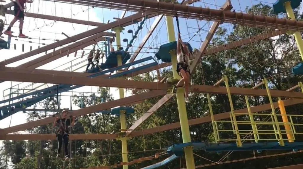 Ropes Course Great Wolf Lodge