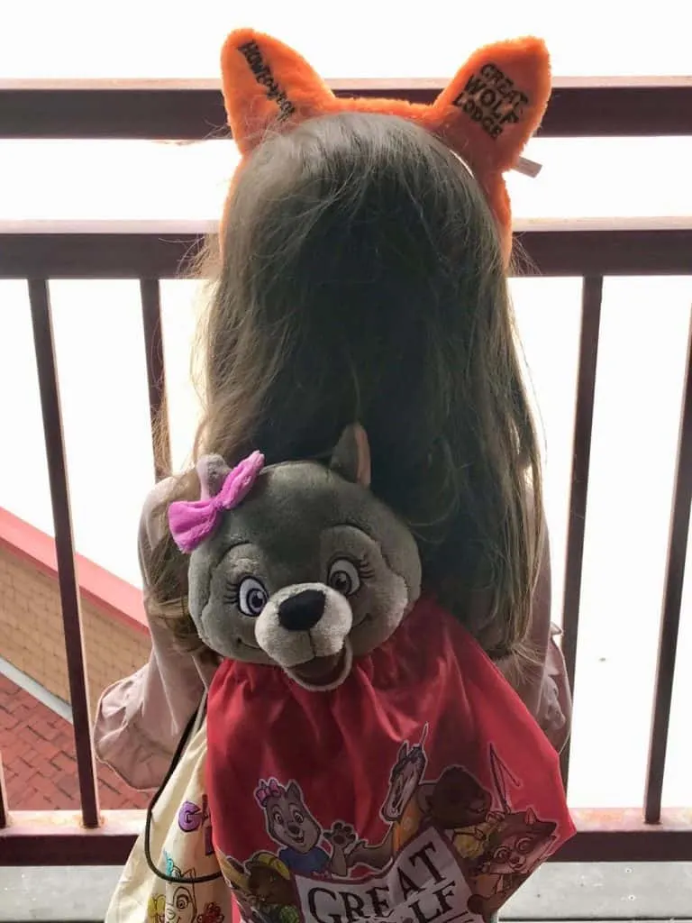 Creation Station at Great Wolf Lodge is fun for kids where they can build their own stuffed animal!