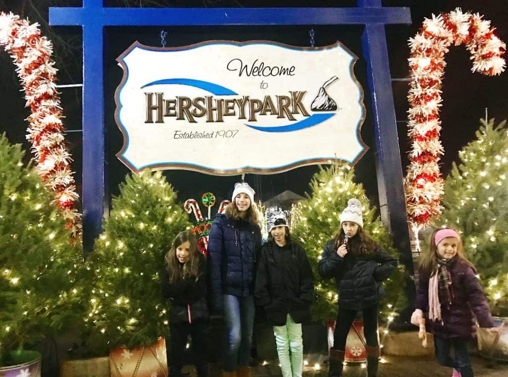 Hersheypark Christmas Candylane is a highlight of visiting Hersheypark in the winter.