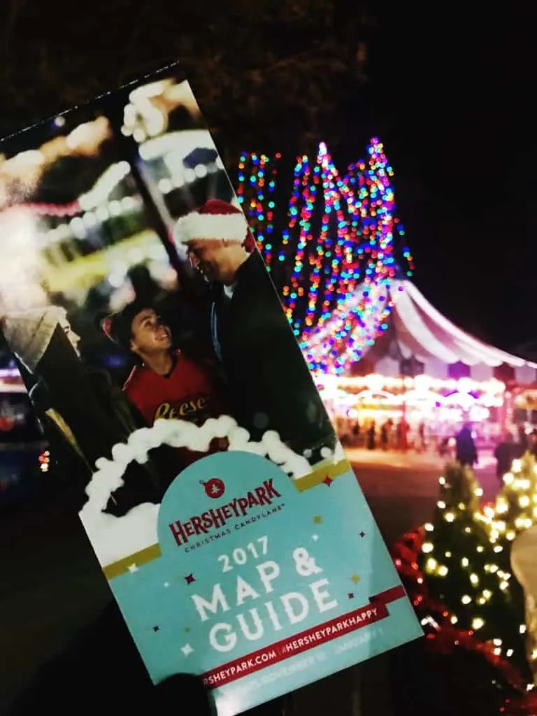 Hersheypark Christmas Candylane is the best activity when you visit Hersheypark in the winter.