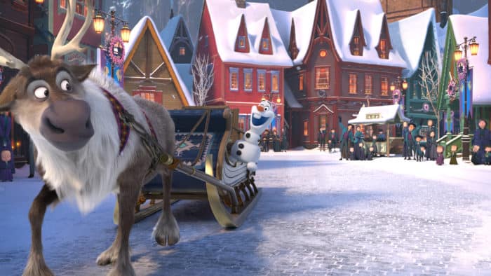 olaf's frozen adventure on abc