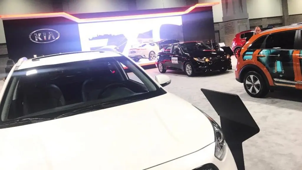 Check out the Kia fleet at the Washington Auto Show.