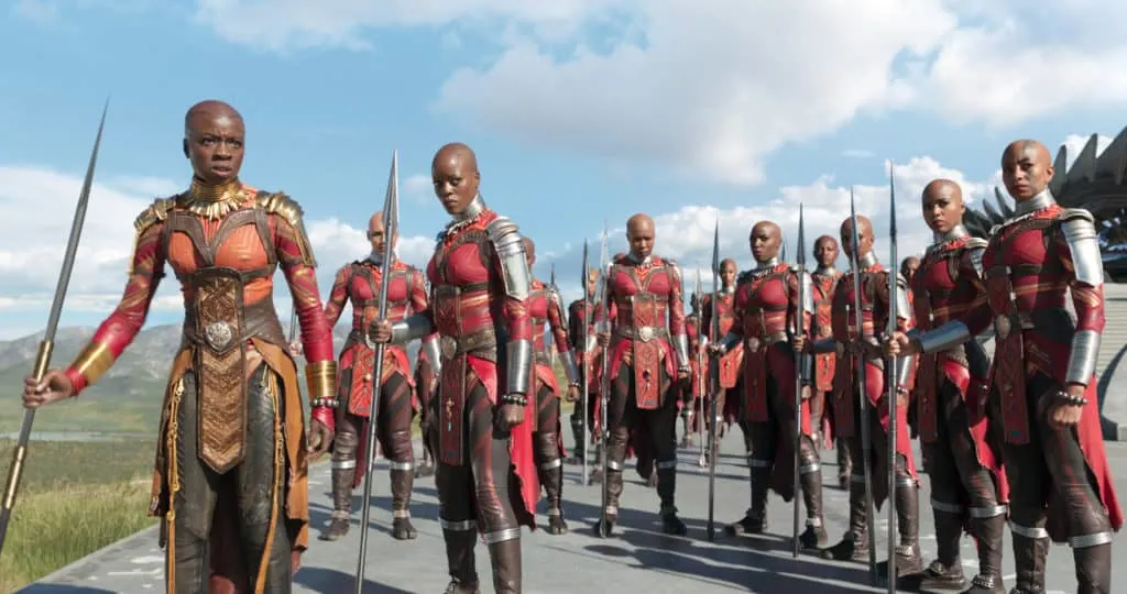 The Dora Milaje are the bodyguards of Black Panther - a must-see of girls everywhere.