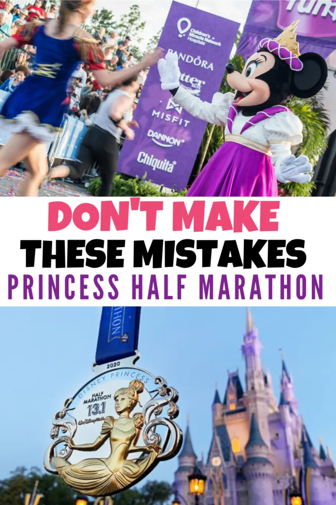 Princess Half Marathon Mistakes