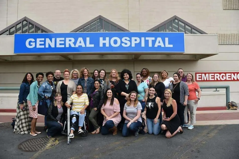 Visiting the set of General Hospital reveals spoilers!