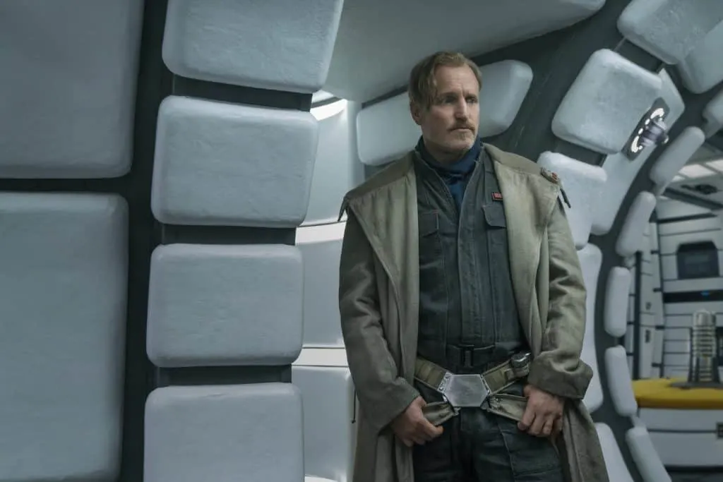 Woody Harrelson as a scoundrel in Han Solo