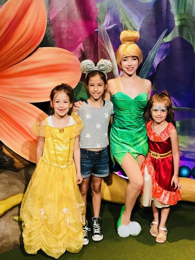 Tinker Bell Meet and Greet at Walt Disney World. Celebrate your favorite pixie with Peter Pan on Blu-ray!