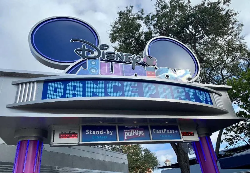The Disney Junior Dance Party is great for toddlers at Hollywood Studios!