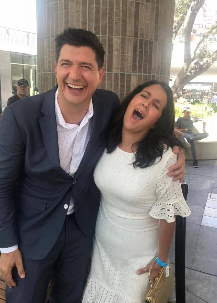 That time Ken Marino did a photo shoot with me at Dog Days.