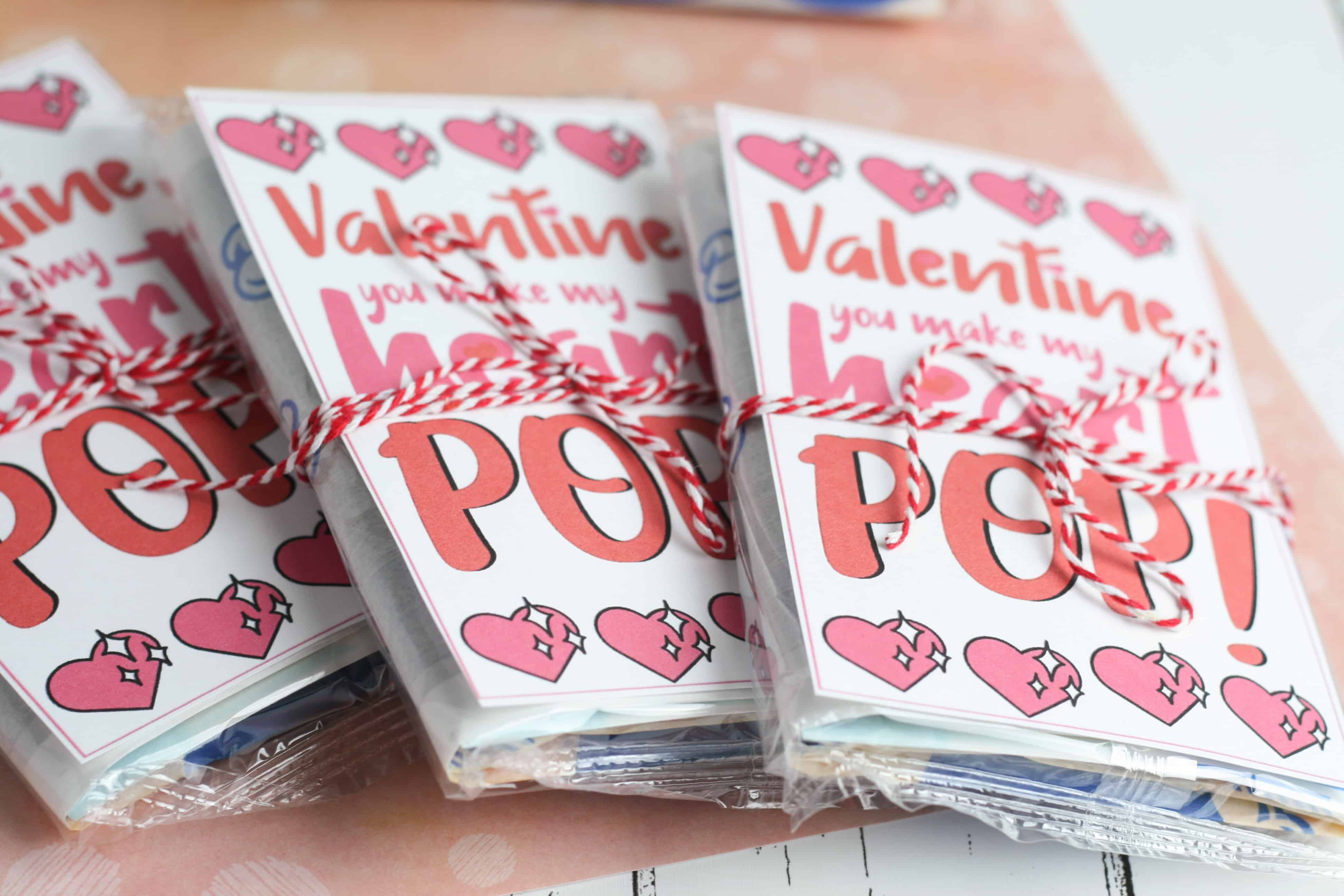 Popcorn Valentine Printable Valentines Cards For Kids Lola Lambchops