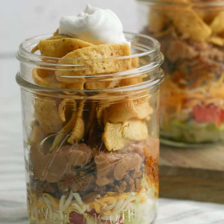 Frito Pie Walking Taco Recipe in a Jar