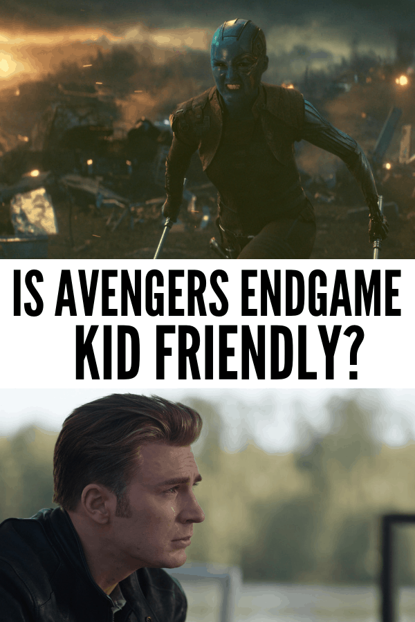 Is Avengers Endgame kid friendly? The details on language and violence in the newest Marvel film. I counted all the bad words for you and tell you the ages I recommend for Avengers: Endgame.