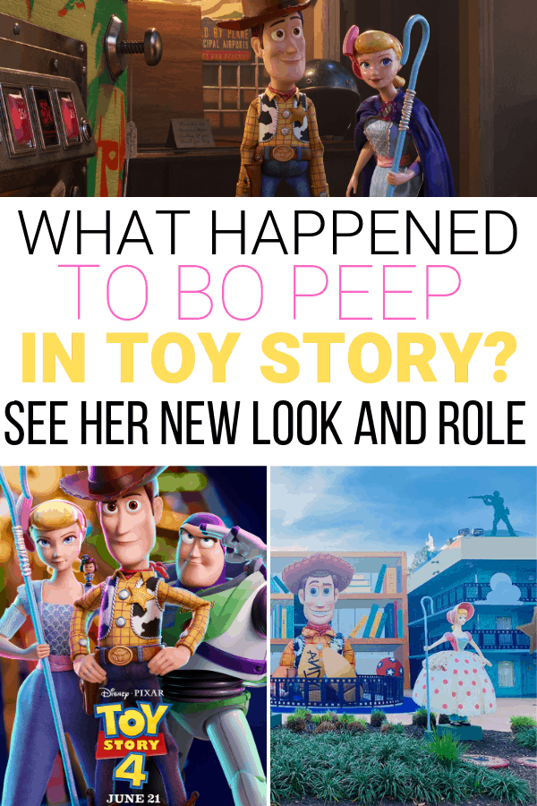 What happened to Bo Peep in Toy Story 4?