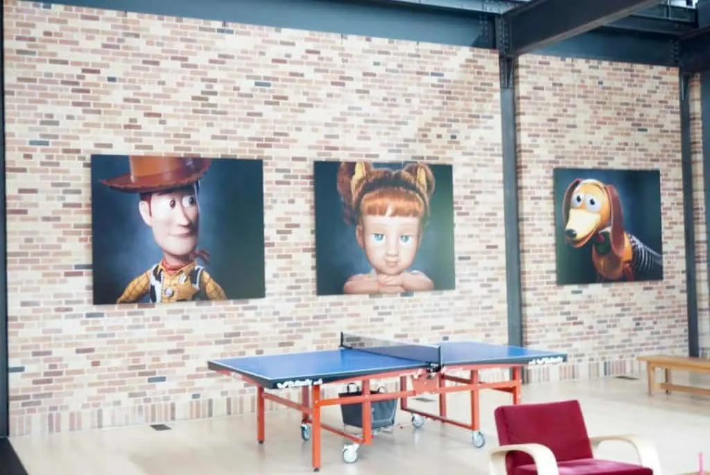 Pixar Studios Ping Pong Table
