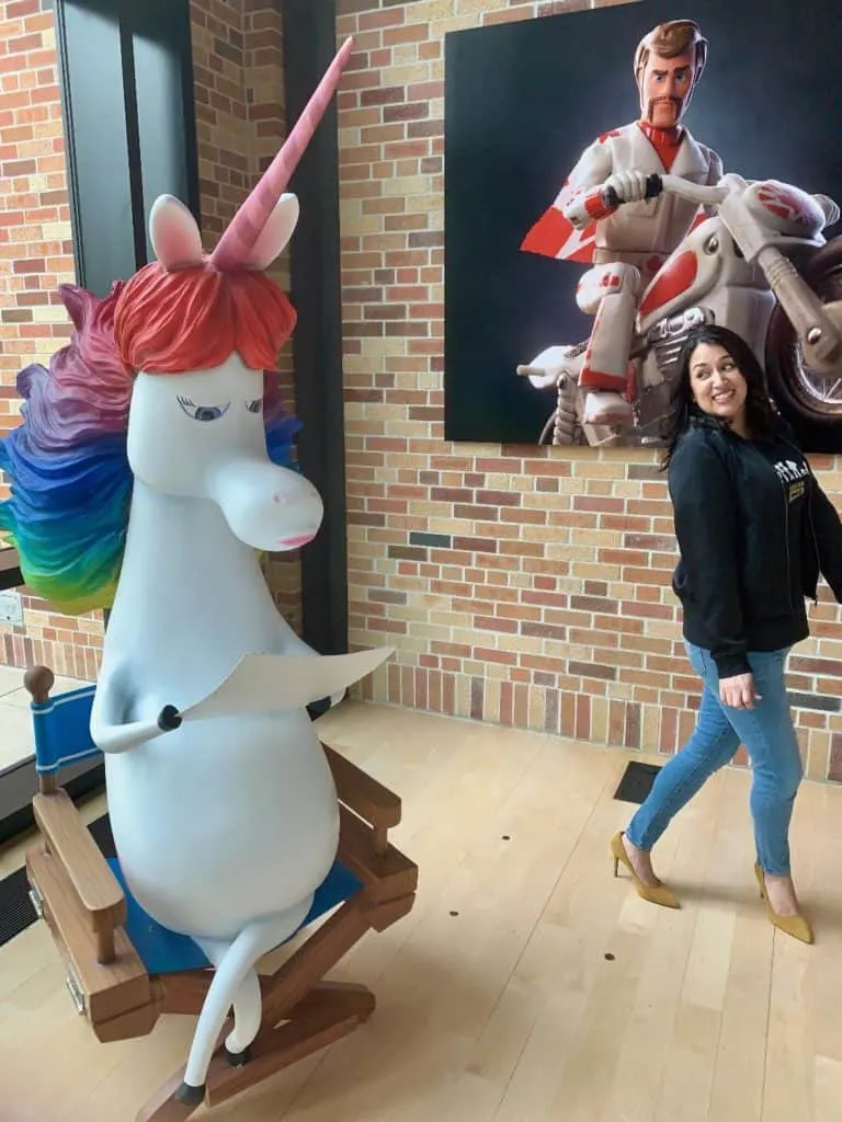 Rainbow Unicorn from Inside Out Pixar Studios