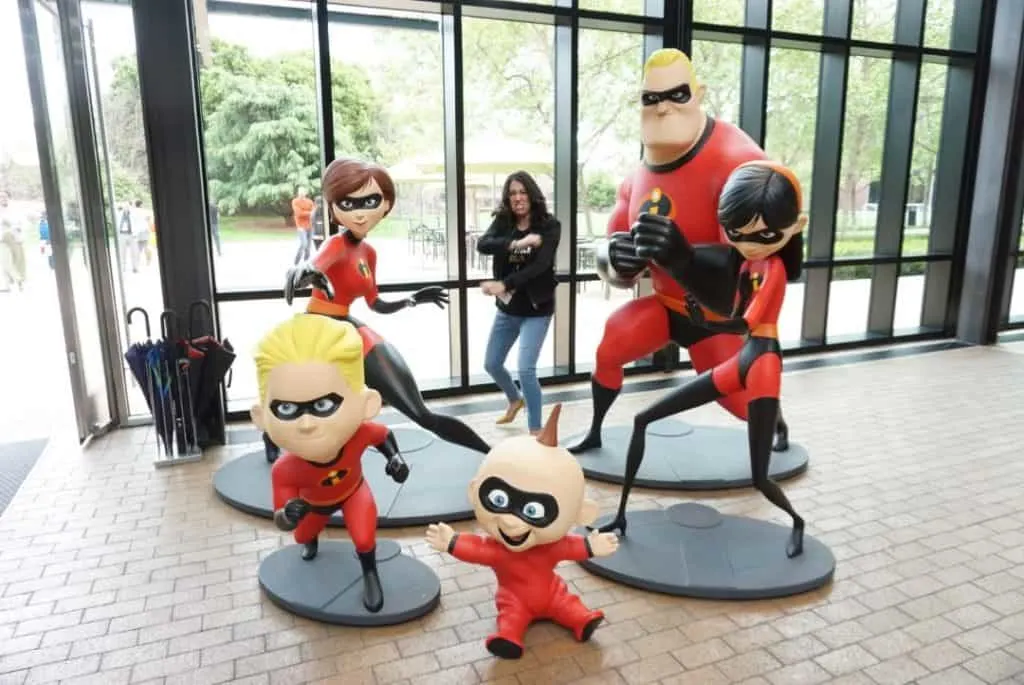 The Incredibles at Pixar Animation Studios