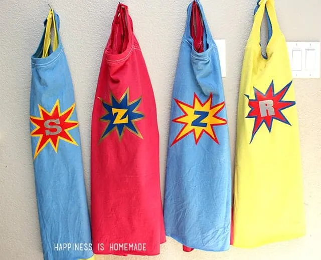 Easy to Make Superhero Cape For Kids