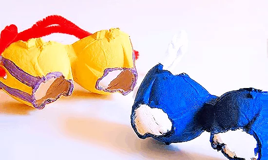 Easy googles Superhero craft for kids