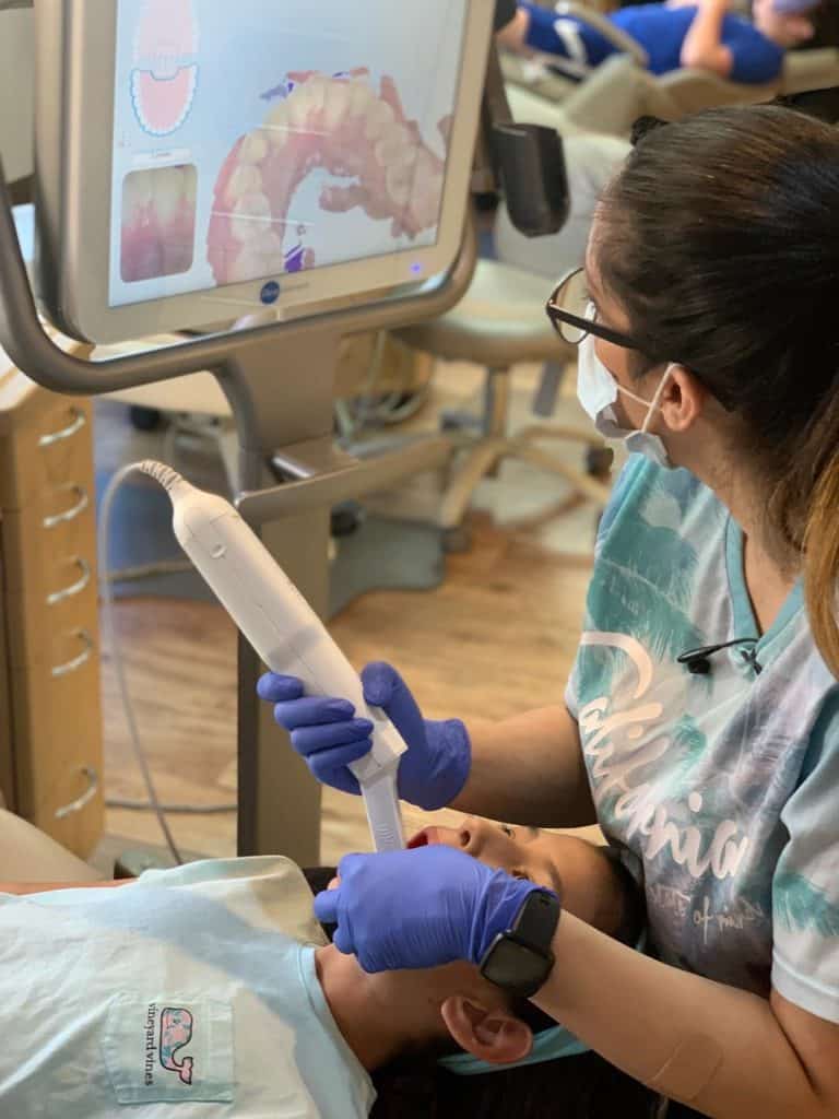 First Invisalign Scans for Tweens and Teens