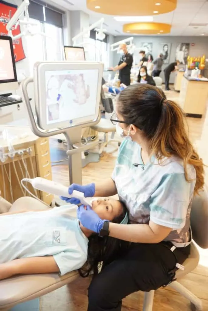 iTero scans for Invisalign Teen