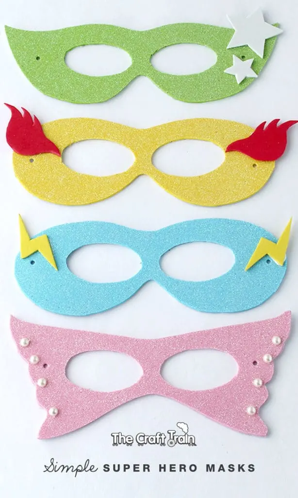 DIY Superhero Masks