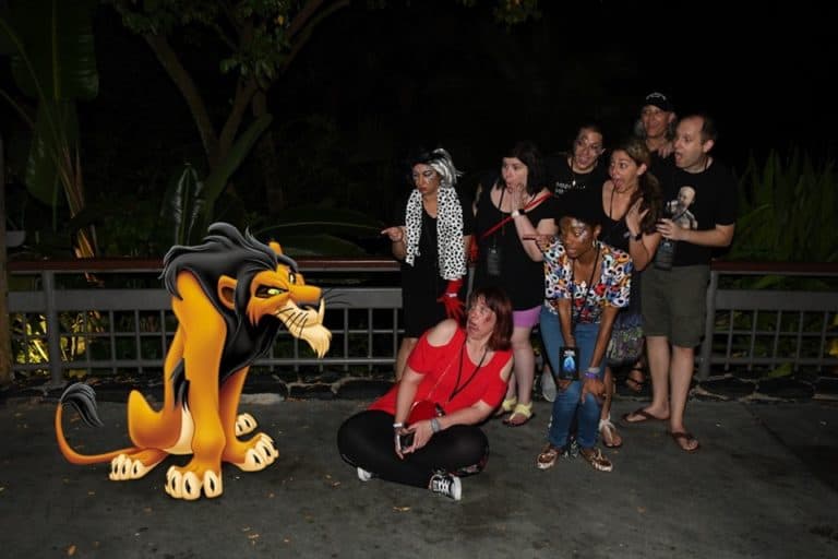 Magic Shot with Scar at Villains After Hours