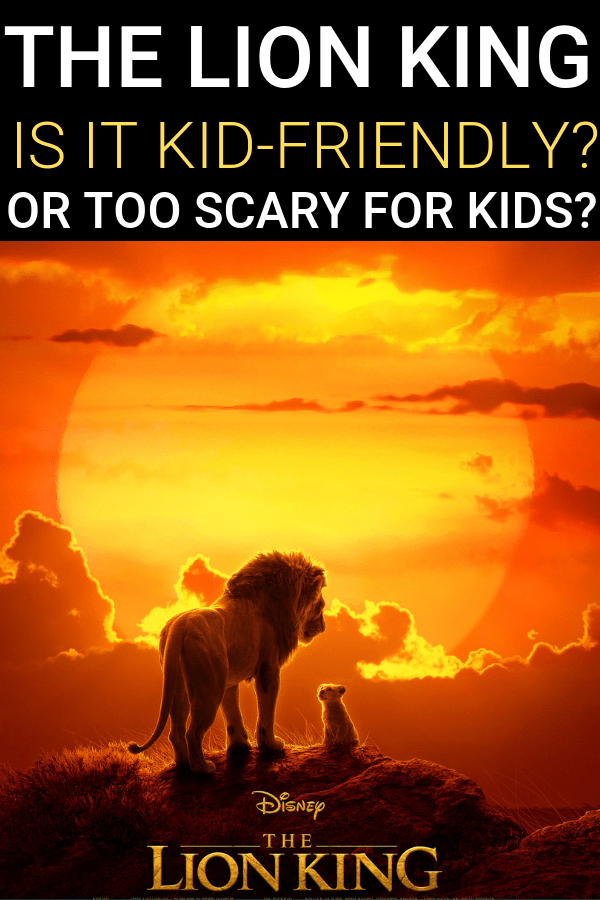 Is The Lion King kid friendly? A parent movie review.