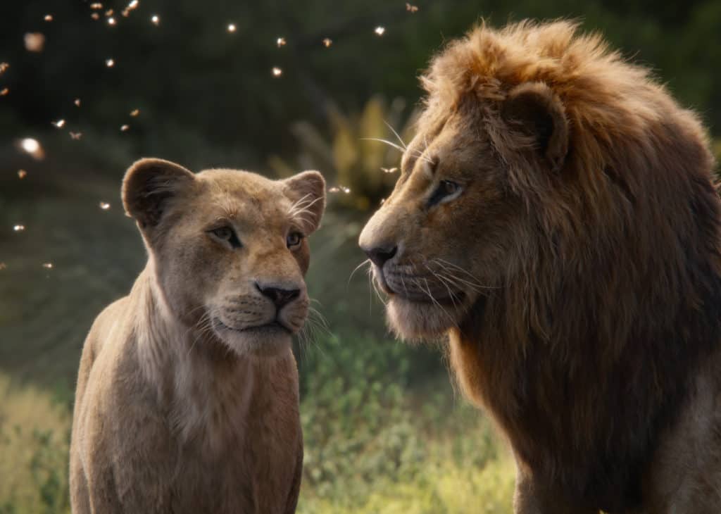 Too much botox on the animals in The Lion King for real emotion.
