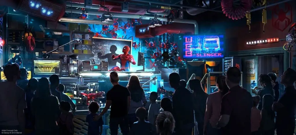 New Spider-Man Ride at Disneyland!