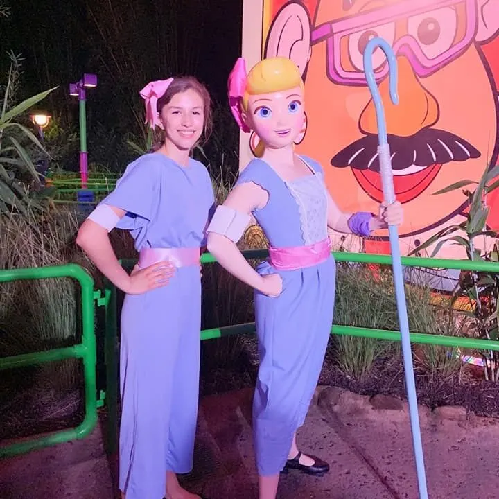 DIY Bo Peep Costume