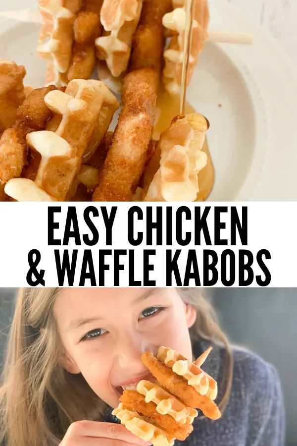 Easy Chicken and Waffle Kabobs for Kids