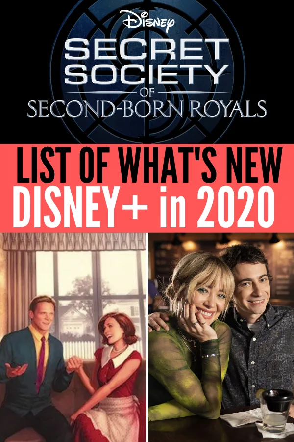 What's Coming in 2020 on Disney Plus