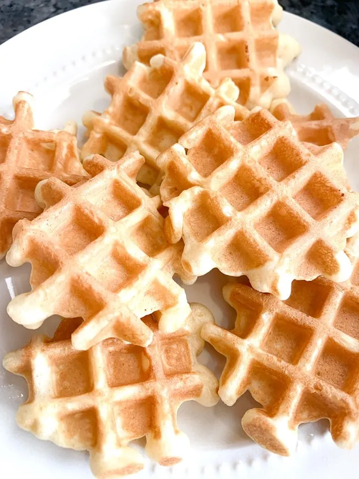 How to make Mini Waffles in a Regular Waffle Iron