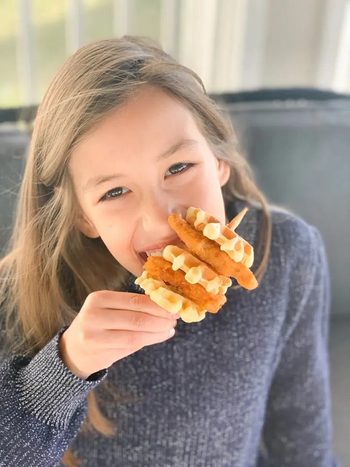 Perdue Chicken and Waffle Kabob for Kids
