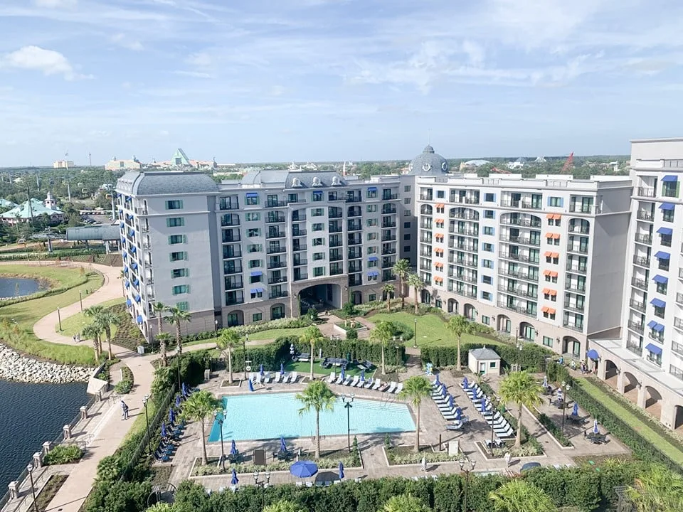 View from Topolino's Terrace at Riviera Resort