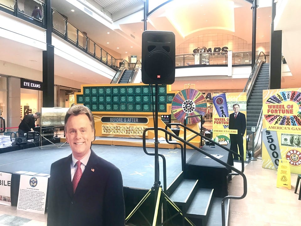 Wheelmobile event at Dulles Town Center mall