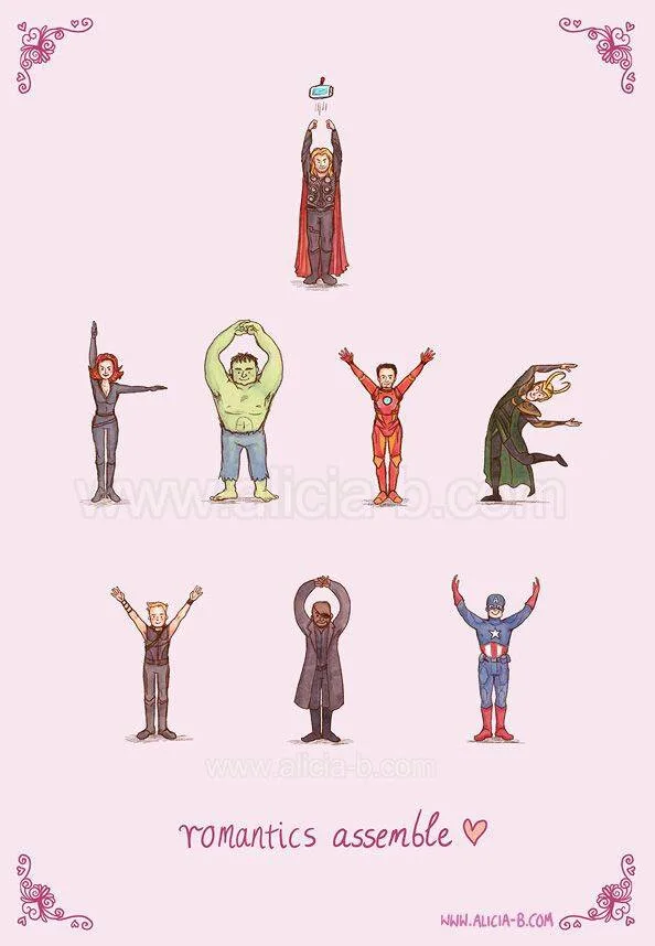 Avengers Valentine's Day Meme